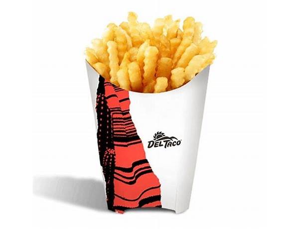 Crinkle cut fries food facts