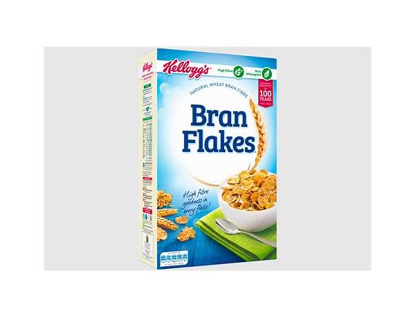 Crisp, toasted bran flakes food facts