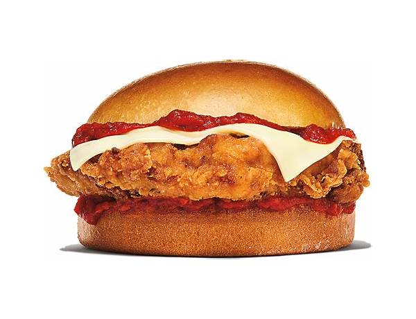 Crispy chicken sandwich food facts