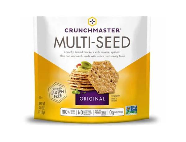 Crunchmaster multi seed food facts