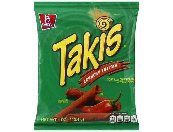 Crunchy fajitas takis food facts