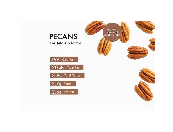 Crunchy pecan food facts