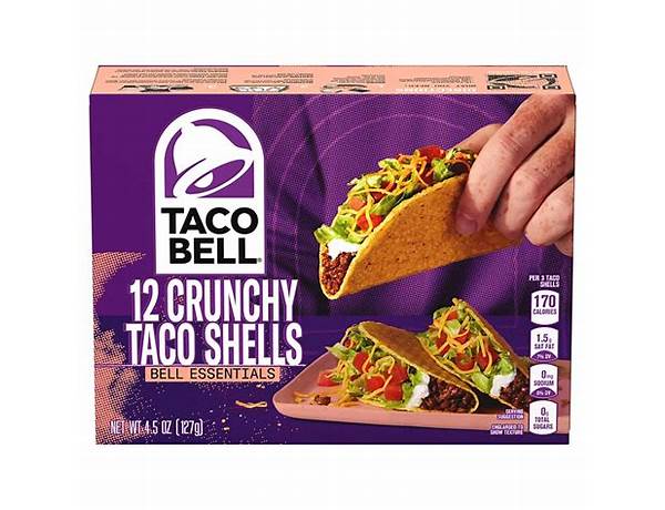 Crunchy taco shells nutrition facts