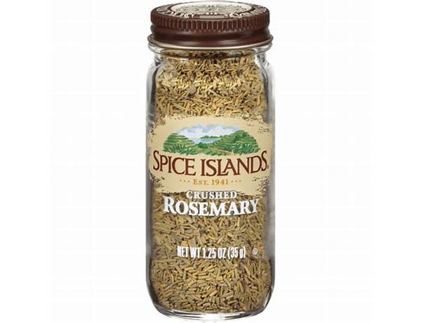 Crushed rosemary food facts