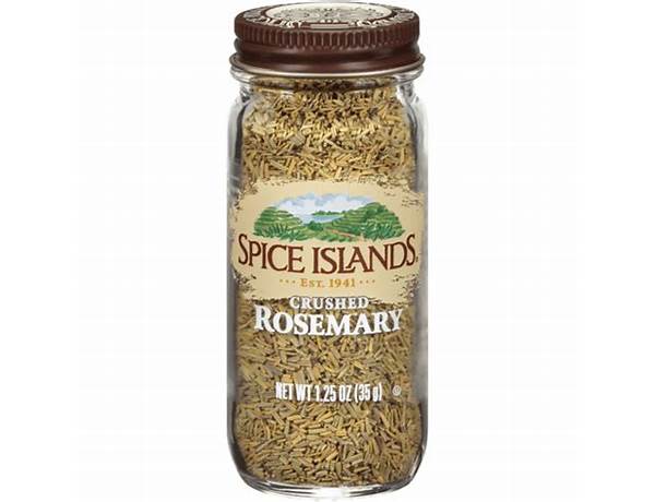 Crushed rosemary nutrition facts