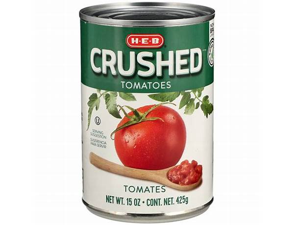 Crushed tomatoes ingredients