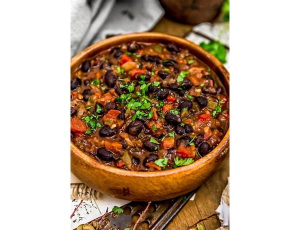 Cuban black beans food facts