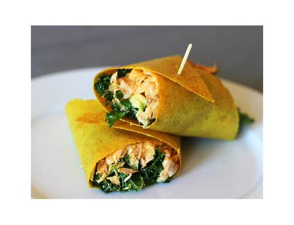 Curry chicken salad wrap food facts