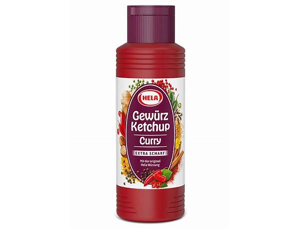 Curry ketchup extra scharf ingredients