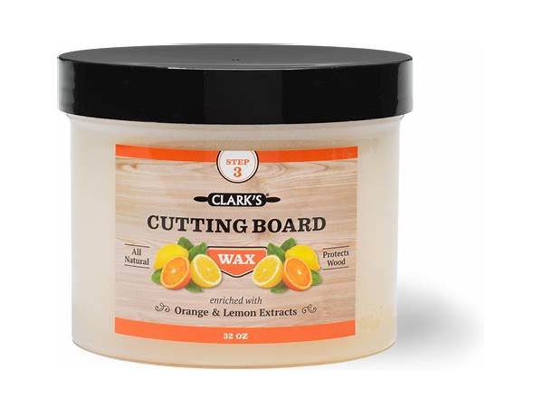 Cutting board wax food facts