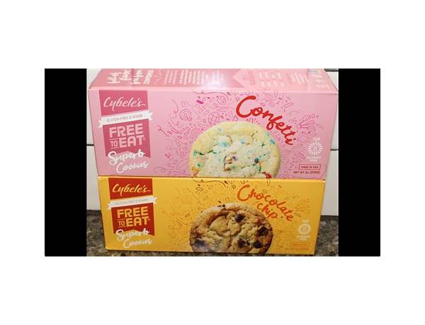 Cybele’s gluten free confetti cookies food facts
