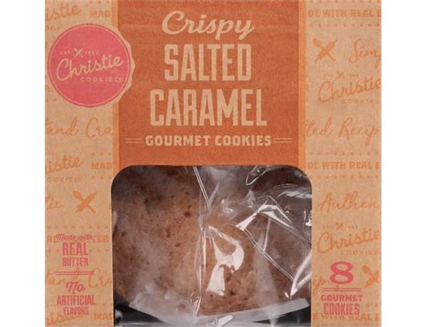 Cybels mini salted caramel crunchy cookies food facts