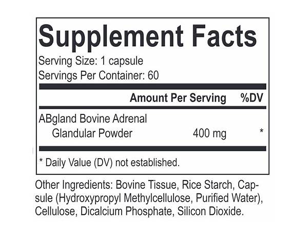 Dabell forc ingredients