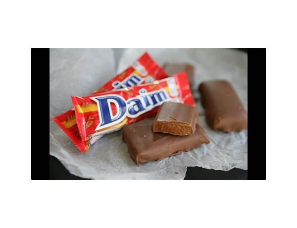 Daim bar ingredients