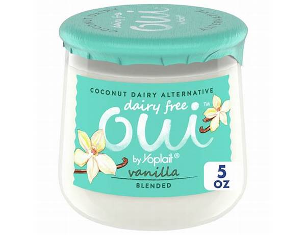 Dairy free coconut yogurt alternative food facts