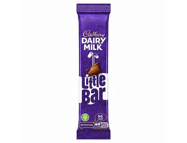 Dairy milk little bar food facts