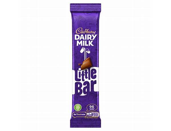 Dairy milk little bar ingredients