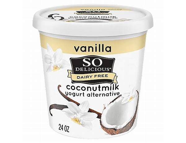 Dairy-free coconutmilk vanilla yogurt alternative ingredients