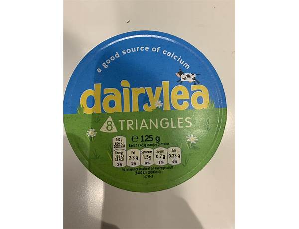 Dairylea processed cheese-portions regular food facts