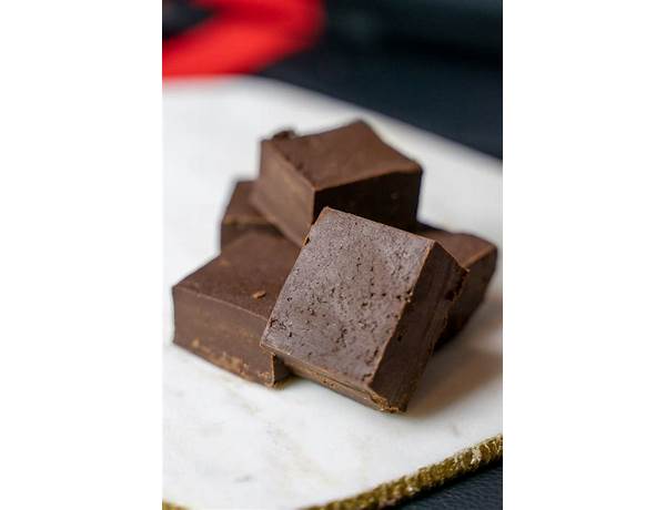 Dark chcolate ming fudge ingredients