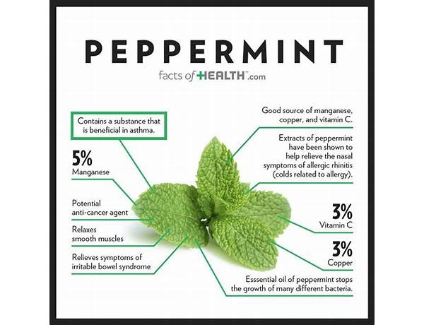 Dark peppermint food facts