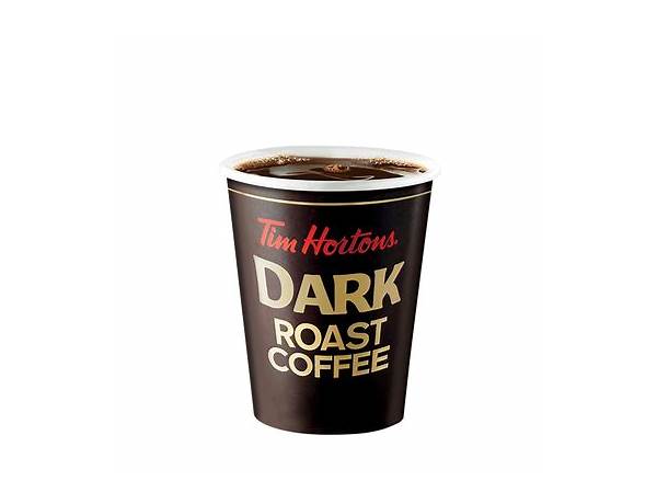 Dark roast coffee food facts