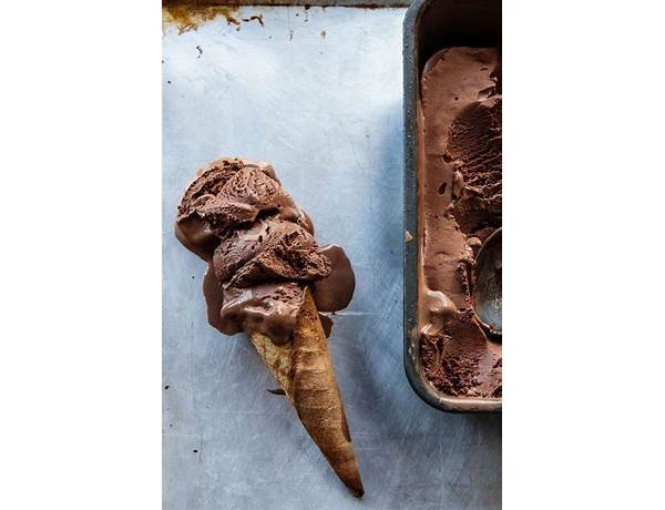Darkest chocolate ice cream food facts