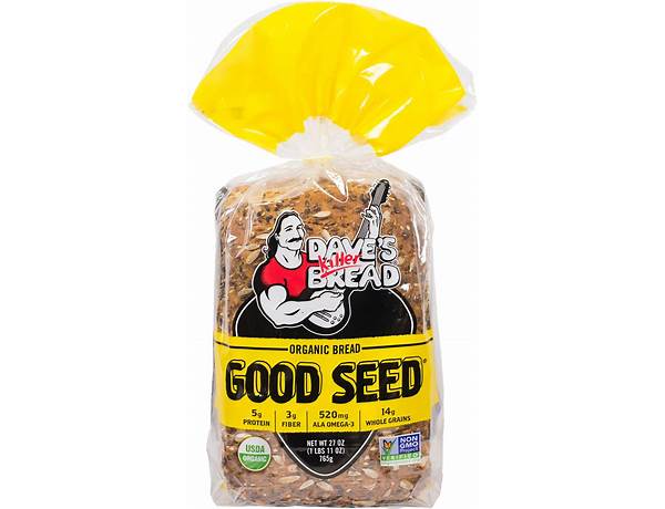 Dave's killer bread, organic good seed bread ingredients