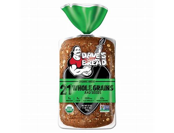 Dave’s Killer Bread, musical term