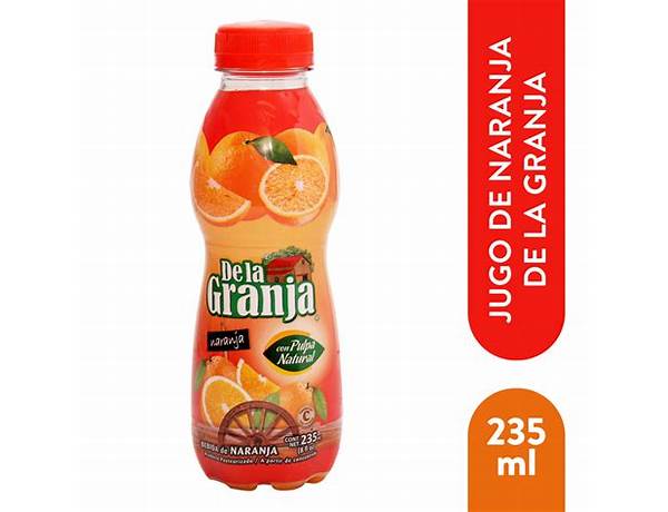 De la granja 235ml nutrition facts