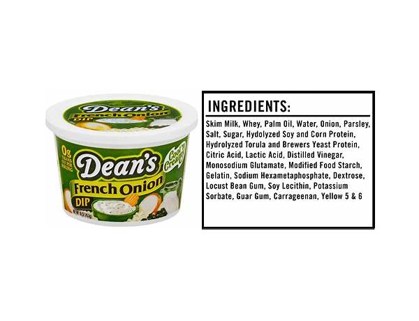 Deans ingredients