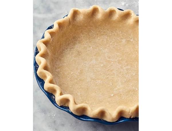 Deep dish pie crust food facts