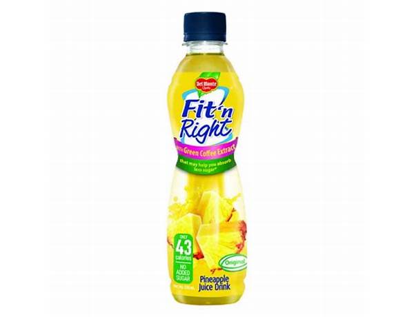 Del monte fit n right nutrition facts