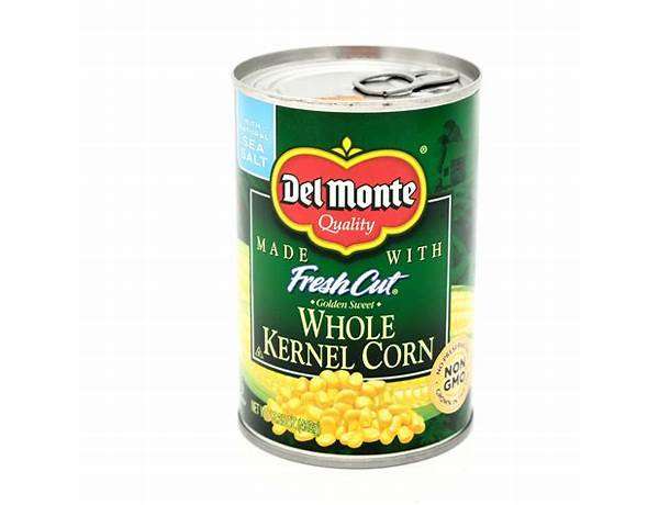 Del monte whole kernel corn ingredients
