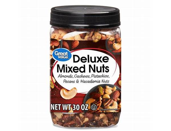 Deluxe mixed nuts food facts