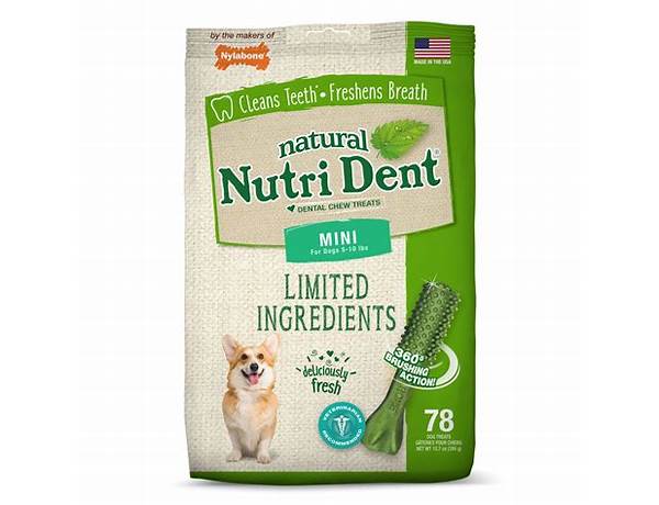 Dental treats ingredients