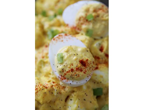 Deviled egg potato salad food facts