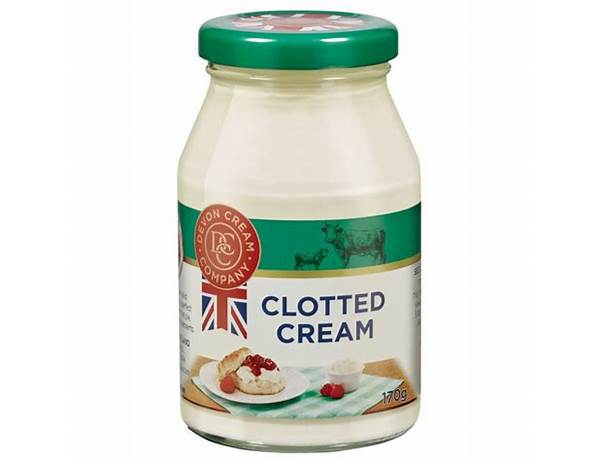 Devon cream company ingredients