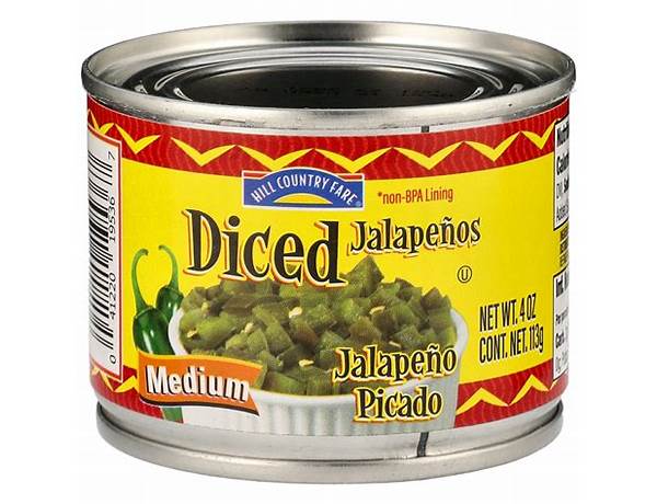 Diced jalapenos ingredients