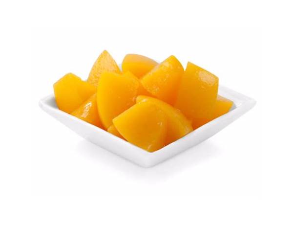 Diced peaches food facts