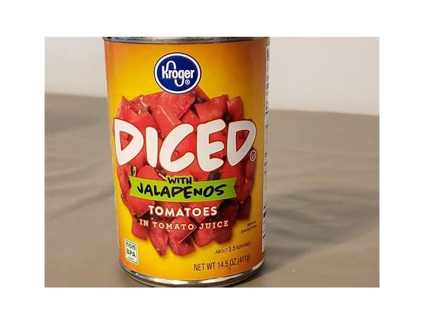 Diced tomatoes in tomato juice food facts