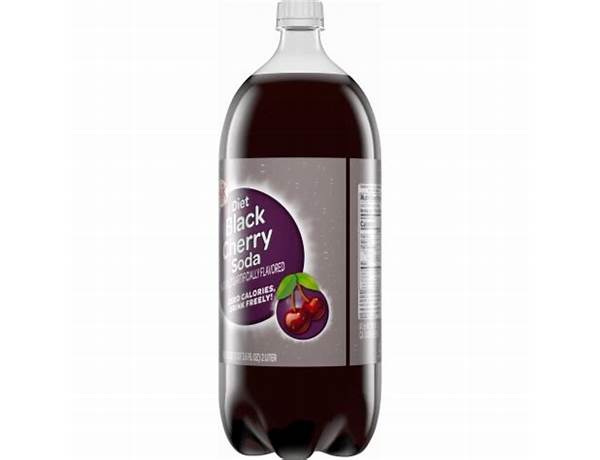 Diet black cherry soda food facts