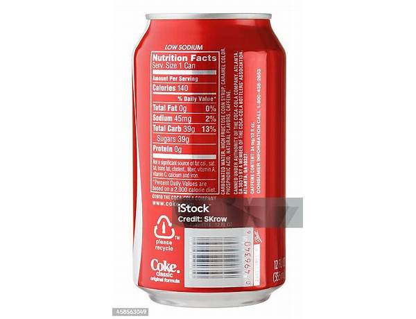 Diet coke lime food facts