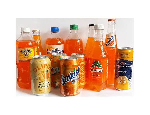 Diet orange soda food facts