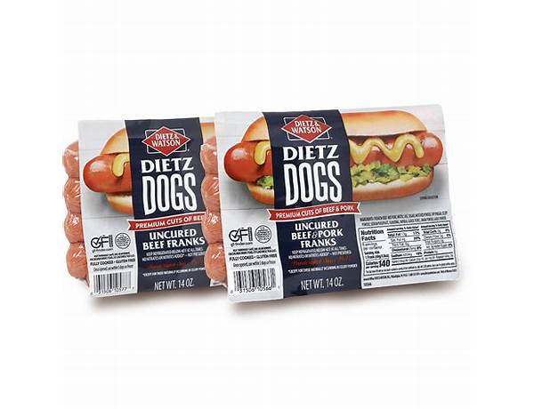 Dietz dogs ingredients