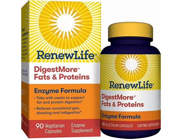 Digestive enzymes formula food facts