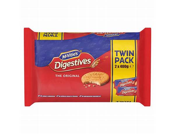Digestives the original twin pack food facts