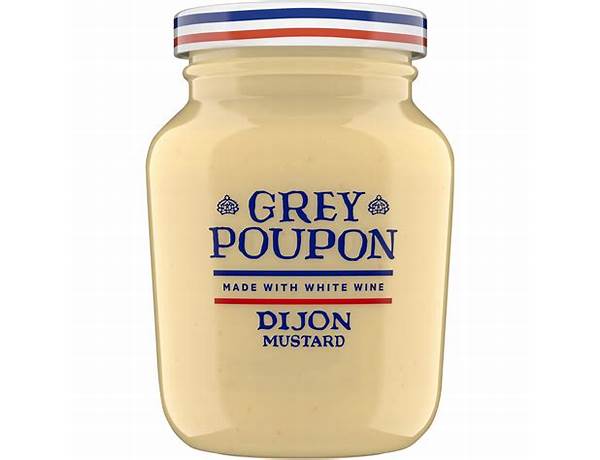 Dijon mustard with white wine food facts