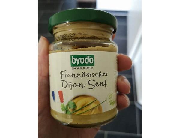 Dijon senf food facts