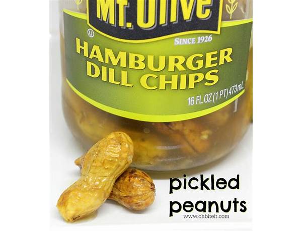 Dill pickle peanuts ingredients